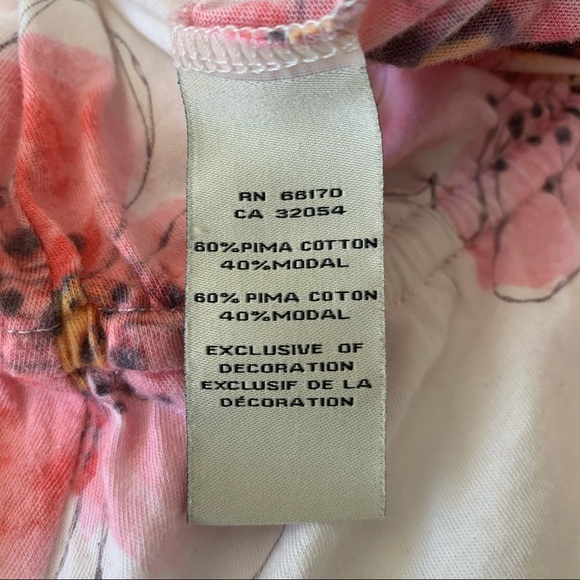 Ric Rac Anthropologie floral cinched top, large - Picture 6 of 10